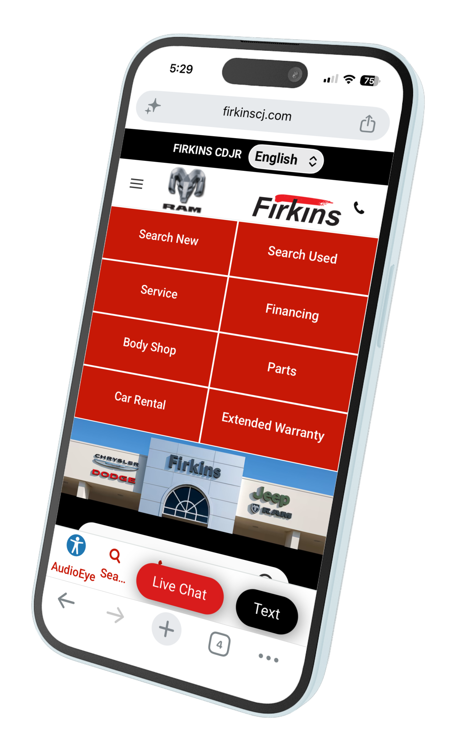 Visit Firkins CDJR in Bradenton, FL